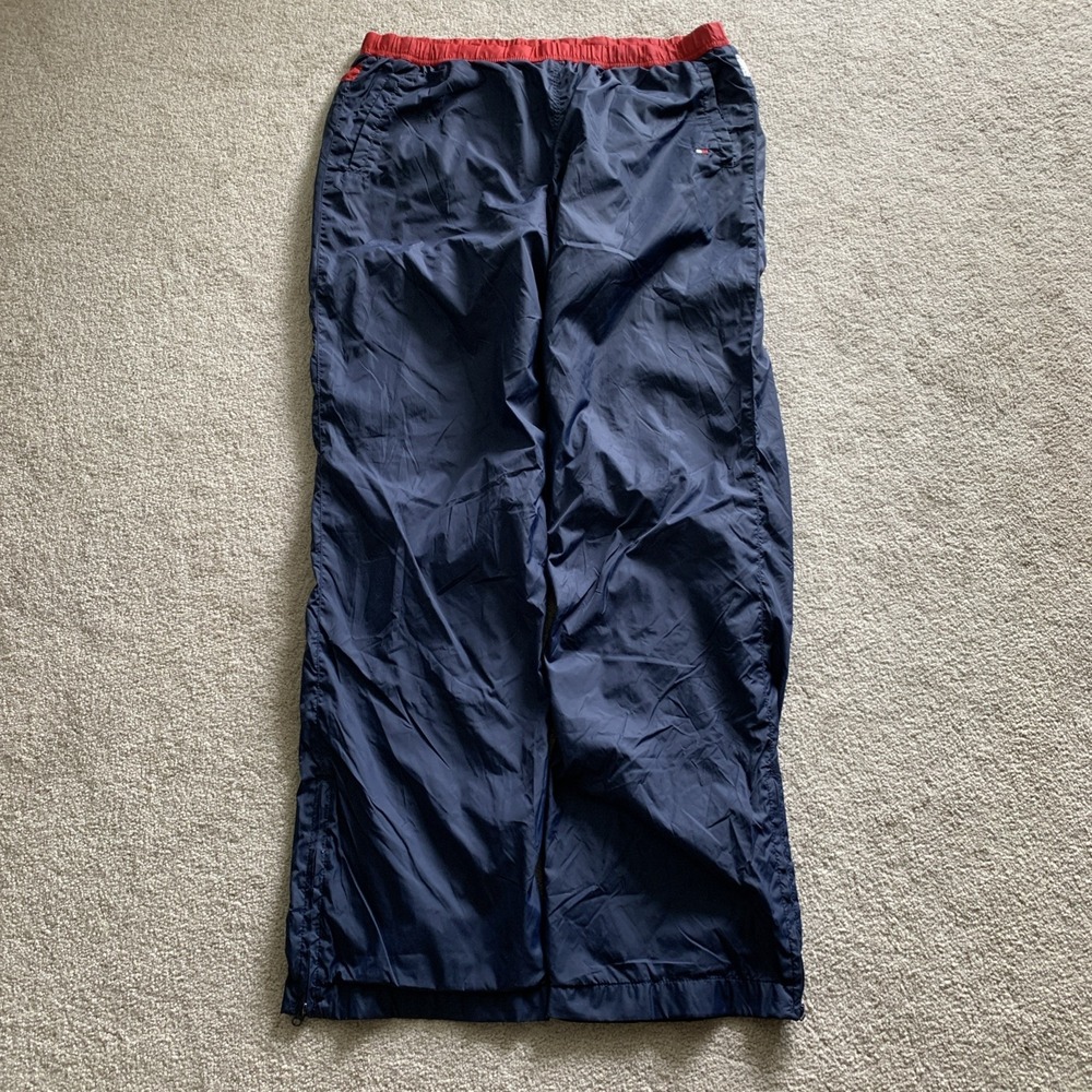 Tommy Hilfiger Navy and Red Joggers